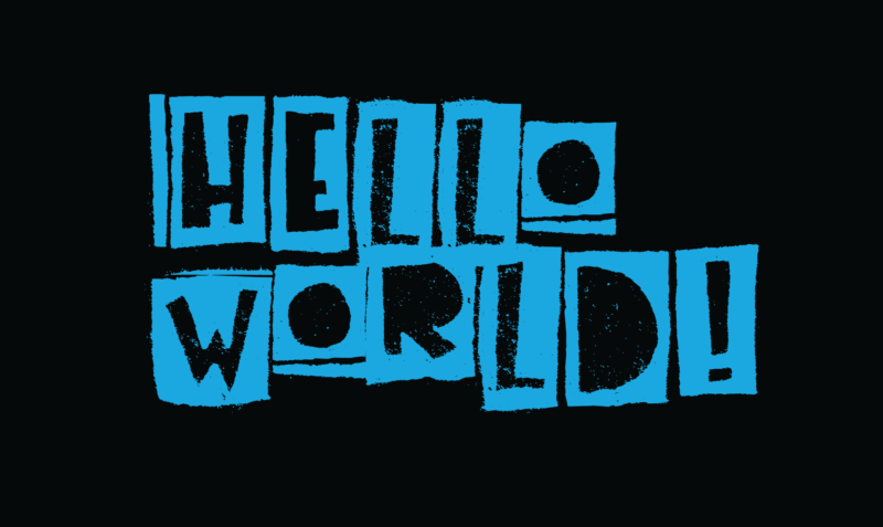 javascript hello world
